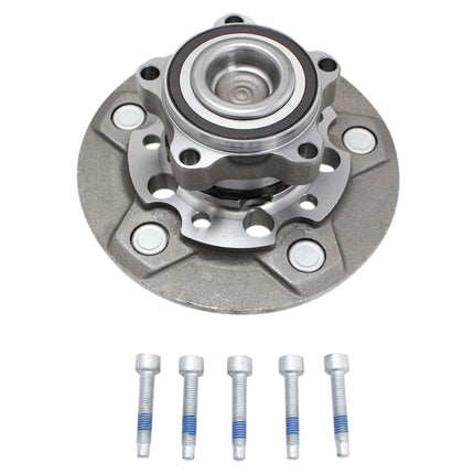 TRQ Front Left Right Wheel Hub Bearing Assembly Driver Passenger Side Compatible with 2015-2019 Ford Transit-150 Transit-250 Transit-350 Transit-350 HD