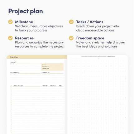 BestSelf Daily Planner - 6-Month Undated Planner for Organization and Planning; Ideal Planner for Students, Schools, Colleges, Working Professionals