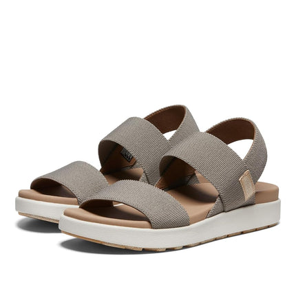 KEEN Women's Elle Backstrap Slingback Sandals, Merlot Birch, 6 UK