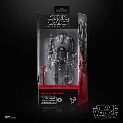 Star Wars The Black Series Super Battle Droid, Attack of the Clones 6 Inch Action Figure