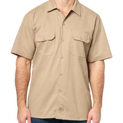 Dickies Men's Flex Slim Fit Short Sleeve Work Shir