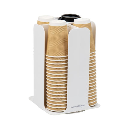 Mind Reader Cup and Lid Carousel, 7.75" L x 7.75" 