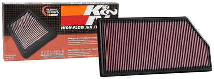 K&N Engine Air Filter: High Performance Premium Washable Replacement Filter: Compatible 2016-2020 MERCEDES BENZ (GLE450, AMG, GT 43, 53, C180d, C200d, C220d, C300d, CLS300d, CLS350d, CLS400d) 33-3068