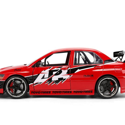 Jada Fast & Furious 2006 Mitsubishi Lancer Evolution IX Die-Cast Car 1:24 Scale Toys