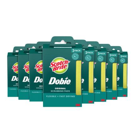 Scotch-Brite Dobie Cleaning Pads, Ideal for Dishwa