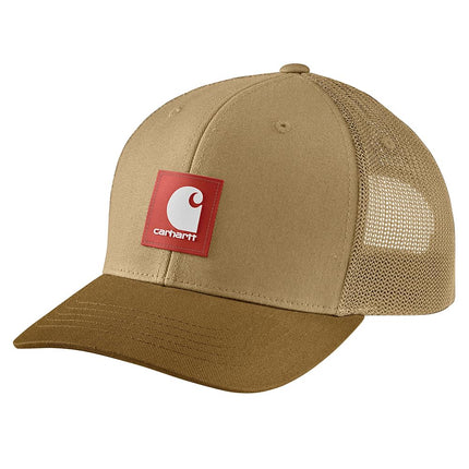 Carhartt Men's Rugged Flex Twill Mesh-Back Logo Pa