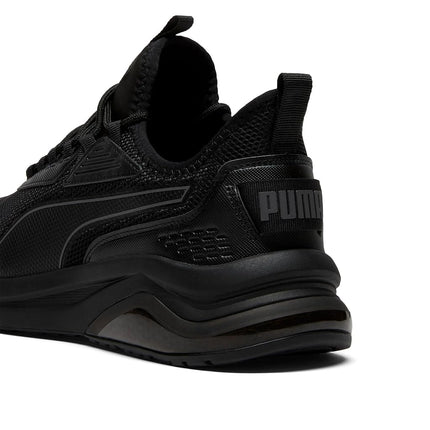 Puma Men's Amplifier Sneaker, Wide-Puma Black-Cool Dark Gray, 7.5 Wide