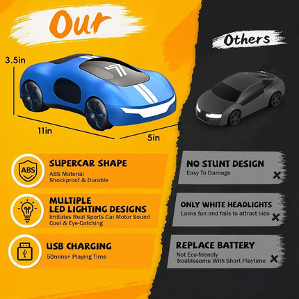 Remote Control Cars Gesture Sensing Rechargeable Drift Car Toys Ages 6-12