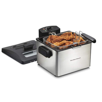 Hamilton Beach 21 Cup Deep Fryer, 13 Cup Food Capacity, 35042