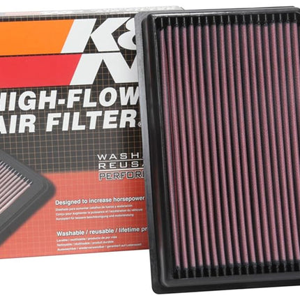 K and N 33-5077 Replacement Filter - Red