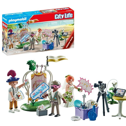 PLAYMOBIL 71367 City Life Wedding Photo Booth Prom