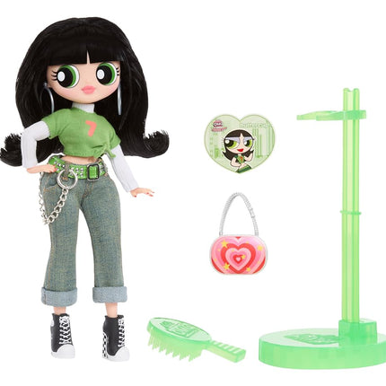 L.O.L. Surprise! OMG The Powerpuff Girls Doll - Buttercup - Includes 1 Fashion Doll, Comes with Outfit & Accessories, Collect All 3, Grün