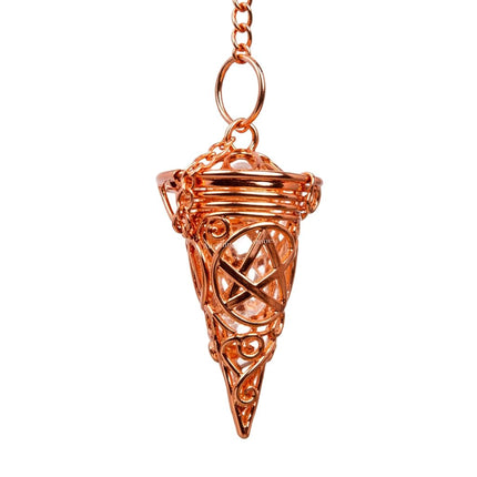 Amazing Gemstone Healing Metal Pendulums for Divin