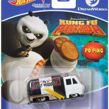 HOT Wheels Character Cars KUNG FU Panda [PO PING]