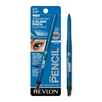 REVLON - ColorStay Eyeliner Pencil 205 Sapphire - 0.01 oz. (0.28 g)