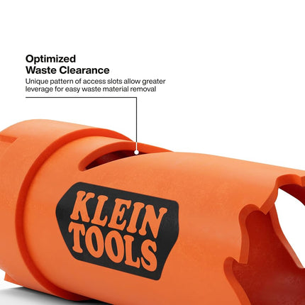 Klein Tools 31013 Bi-Metal Hole Saw, 7/8-Inch Circle Saw, Metal and Drywall Hole Cutter, Sheet Metal Cutter