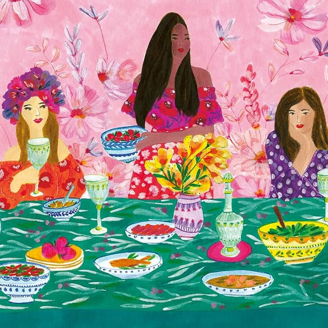 Wonder Forge Ladies' Brunch 1000 Piece Jigsaw Puzzle for Adults | Unique, Perfectly-Fitting Pieces | Fun, Vibrant Imagery | Amazon Exclusive