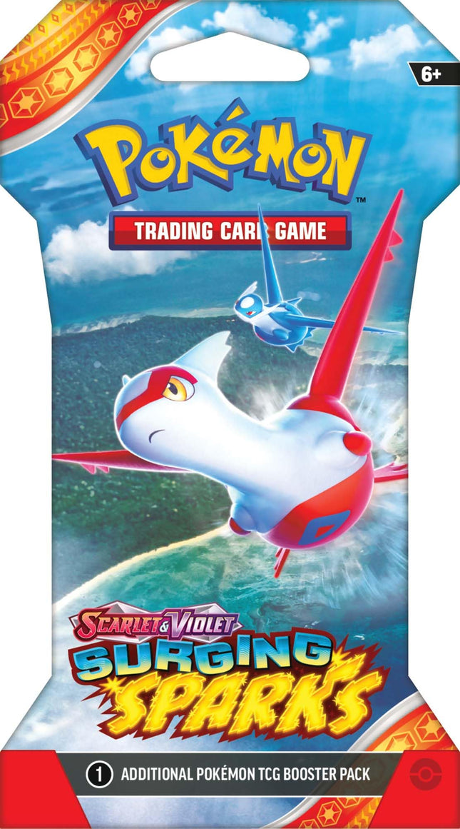 Pokemon TCG Chispa Creciente – Paquete de mejora individual – El arte del paquete puede variar – 10 cartas