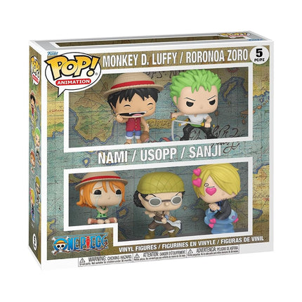 Funko Pop! Animation: One Piece - Luffy/Zoro/Nami/