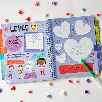 Learning Resources Express Your Feelings Journal, Activity Book for Kids to Recognise and Express Emotions and Feelings, Self-Regulate, Learn Mindfulness, Ages 5+