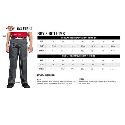 Dickies Men's Loose Work Pants Double Knee Heavy Duty Construction Layered Twill Pants, brown, 48W / 30L