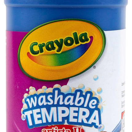 Artista II Washable Tempera Paint, Blue, 16 oz
