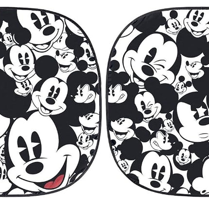 Plasticolor 003780R01 Disney Mickey Expressions Magic Spring Sunshade, 2 Piece