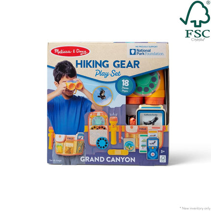 Melissa & Doug Grand Canyon National Park Hiking Equipment with Photo Disc Viewer - FSC Certified