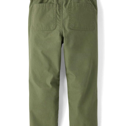 Gymboree Baby Boys' and Toddler Pull on Jogger Pants, Sage Green, 12-18 Months