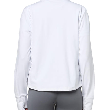 Under Armour womens Movement Full Zip Jacket, (100) White / / Metallic Silver, XXL