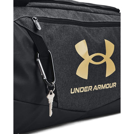 Ua Unisex Ua Undeniable 5.0 Duffle Md Black Medium Heather / Black / Metallic Gold Osfm