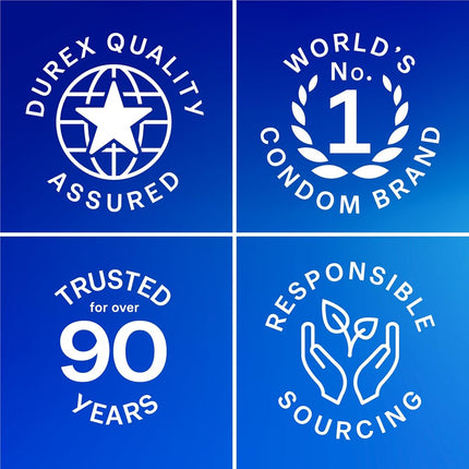Durex Condom Extra Sensitive Natural Latex Condoms- Ultra Fine & Extra Lubricated, 42 Count