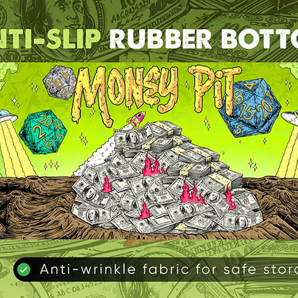 (Money Pit) 100% Hand-Drawn 14x24 TCG/MTG Playmat by Realm Guard