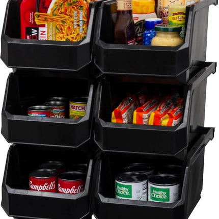 ReadySpace Plastic Containers Storage Bins for Clo