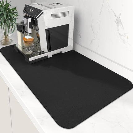 Coffee Mat Super Absorbent Dish Drying Mat Coffee 