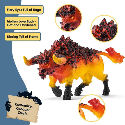Schleich Eldrador - 71Pc Battlecave Arena: Lava Vs. Shadow | 42673