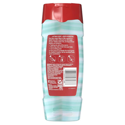 Old Spice Hydro Body Wash Hardest Working Collection Pure Sport Plus, 16.0 oz