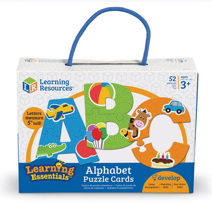 Learning Resources LER8590 Alphabet Puzzle Cards