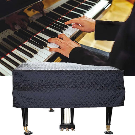 PCLOOV-Grand Piano full Cover Waterproof Moisture-proof and Dustproof Grand Piano Protective Cover (180cm/70.87in)