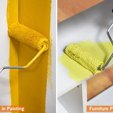ROLLINGDOG 18 Inch Paint Roller Set – Large Paint Roller Tray & Bucket, Ideal for Large Scale Home Renovation & Professional Painting Projects