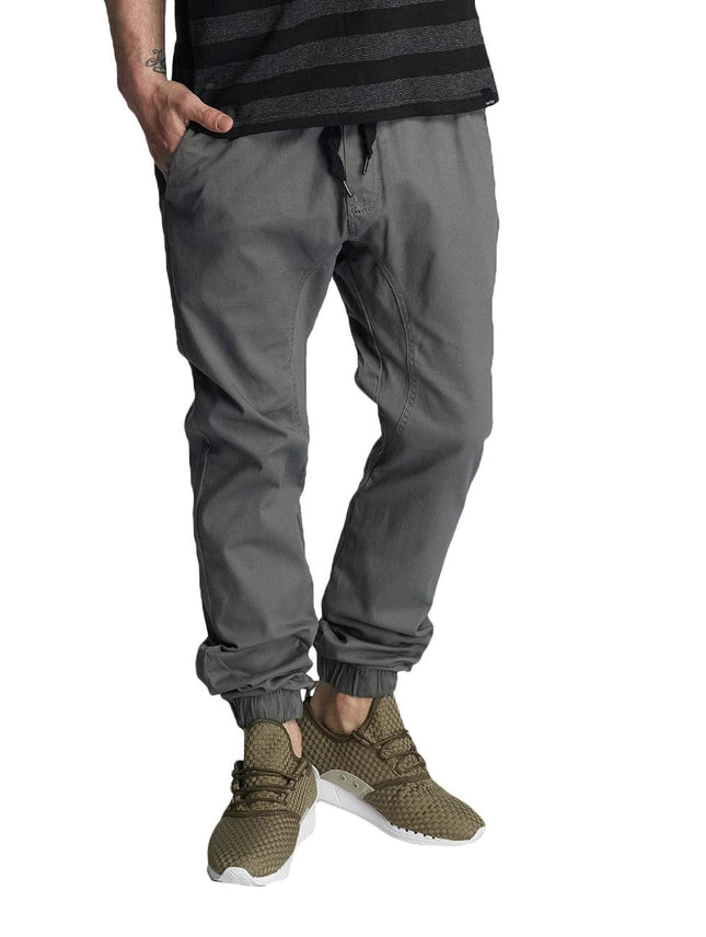 Southpole Men's Basic Stretch Twill Jogger - Reg a