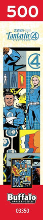 Ceaco - Marvel - Fantastic Four - 500 Piece Puzzle - Challenging Puzzle Perfect for Game Nights - Finished Size is 21.25 x 15