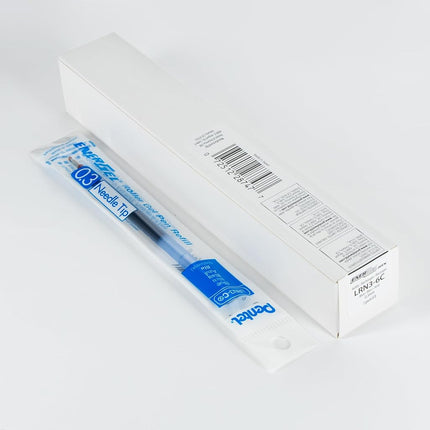Pentel Refill Ink - for EnerGel Gel Pen, 0.3mm Needle Tip, Extra Fine, Blue Ink, Pack of 6 Refills