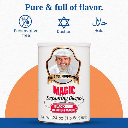 Blackened Redfish Magic Seasoning 24oz by Magic Seasoning Blends