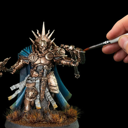The Army Painter, Masterclass John Blanche Volume 2 Paint Set, 6 x 18 ml Warpaints Fanatic Paints, 1 unique Speedpaint, 1 Wash, 1 Effect, 1 Metallic & 1 Art Print - Model Paint for Miniature Wargaming