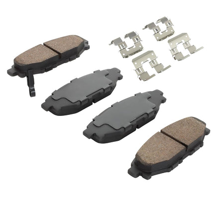 QUALITY-BUILT Premium Rear Brake Pads for 05-23 Subaru, BP1114 Ceramic