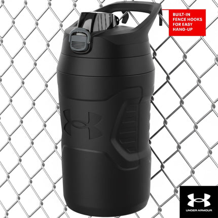 Botellas de agua aisladas Under Armour de 32 oz - Jarra de agua deportiva con asa, gancho para valla, resistente a fugas para béisbol, fútbol y más, botellas de agua de 32 oz, botella de agua deportiva aislada