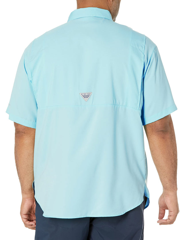 Camisa Columbia Tamiami II de manga corta para hombre, talla grande, Gulf Stream, 4X, Gulf Stream, 4X Tall