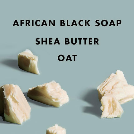 Shea moisture Organic African Black Soap Bar with Shea Butter, 8oz