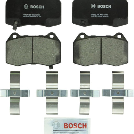 BOSCH BC960 QuietCast Premium Ceramic Disc Brake Pad Set - Compatible with Select Infiniti G35; Nissan 350Z, Sentra; FRONT